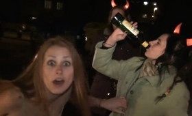 Пьяная вечеринка с писсингом