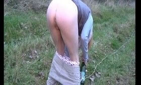 Набухалась и обоссалась